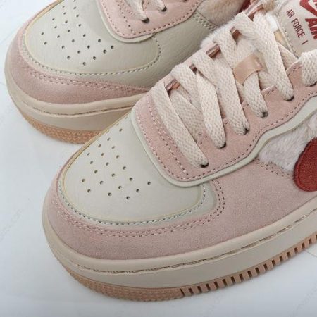 Billige Sko Nike Air Force 1 Low Shadow ‘Pink Hvid Rød’ DZ4705-200