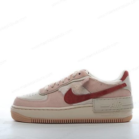 Billige Sko Nike Air Force 1 Low Shadow ‘Pink Hvid Rød’ DZ4705-200