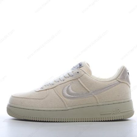 Billige Sko Nike Air Force 1 Low Stussy ‘Hvid’ CZ9084-200