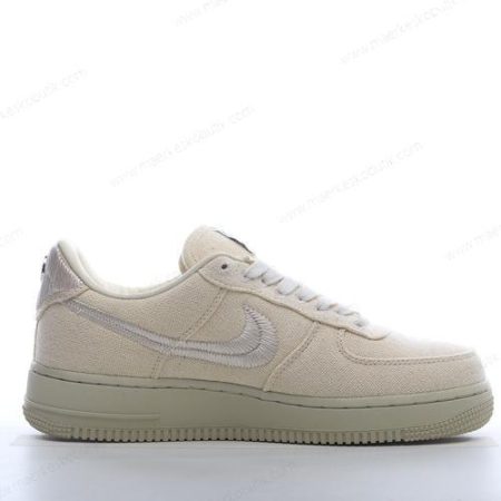 Billige Sko Nike Air Force 1 Low Stussy ‘Hvid’ CZ9084-200