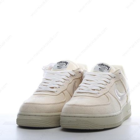 Billige Sko Nike Air Force 1 Low Stussy ‘Hvid’ CZ9084-200