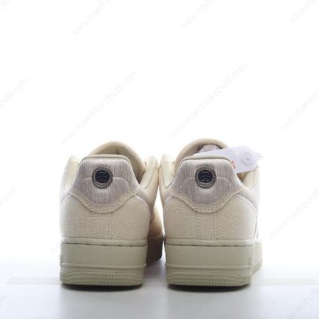 Billige Sko Nike Air Force 1 Low Stussy ‘Hvid’ CZ9084-200