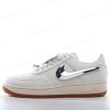 Billige Sko Nike Air Force 1 Low ‘White Brown’ AQ4211-101