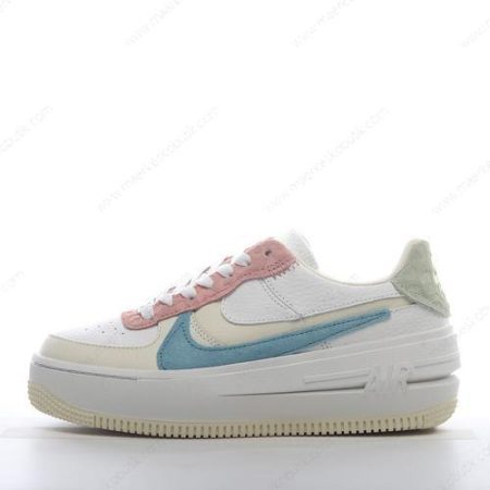 Billige Sko Nike Air Force 1 PLT.AF.ORM Low ‘Hvid Blå Orange Rød’ DX2671-100