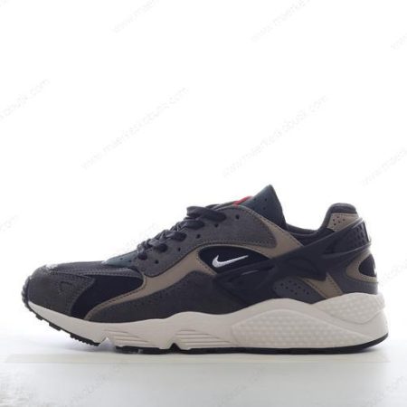 Billige Sko Nike Air Huarache Runner ‘Sort Brun’ DZ3306-003