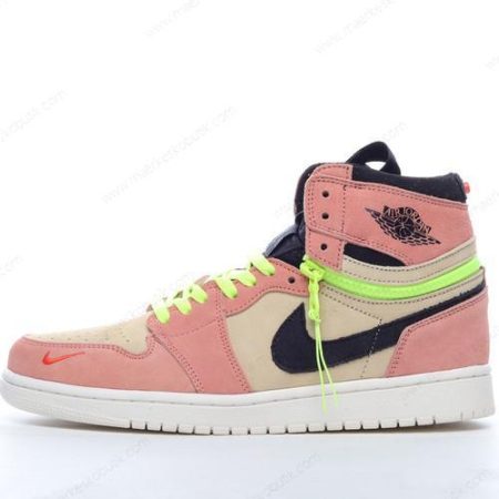 Billige Sko Nike Air Jordan 1 High Switch ‘Pink Sort’ CW6576-800