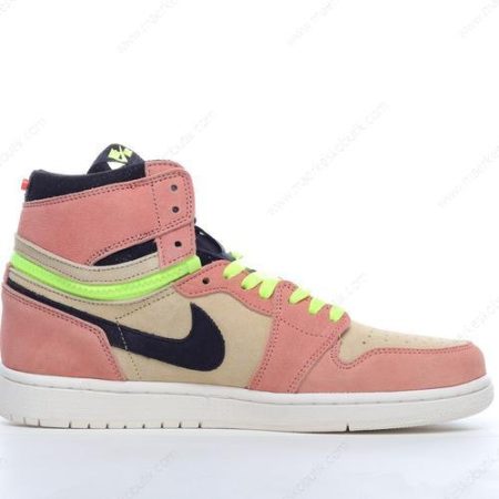 Billige Sko Nike Air Jordan 1 High Switch ‘Pink Sort’ CW6576-800