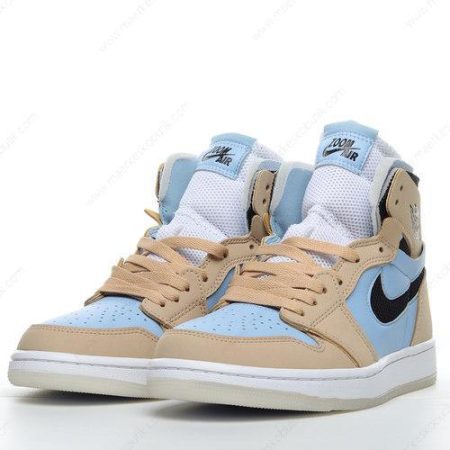 Billige Sko Nike Air Jordan 1 High Zoom Air CMFT ‘Blå Hvid’ CT0979-400