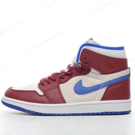 Billige Sko Nike Air Jordan 1 High Zoom Air CMFT ‘Rød Blå’ CT0979-104