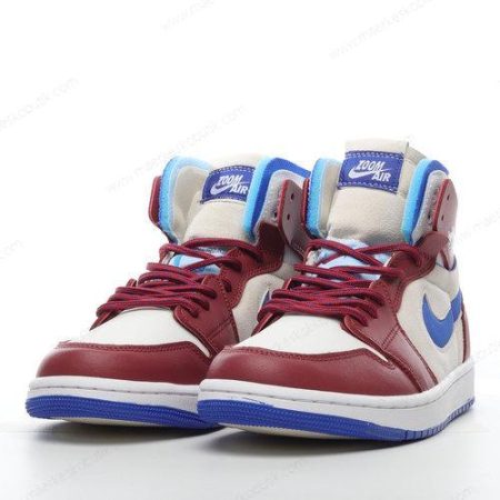 Billige Sko Nike Air Jordan 1 High Zoom Air CMFT ‘Rød Blå’ CT0979-104