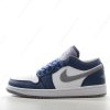 Billige Sko Nike Air Jordan 1 Low ‘Blå Grå Hvid’ 553560-412