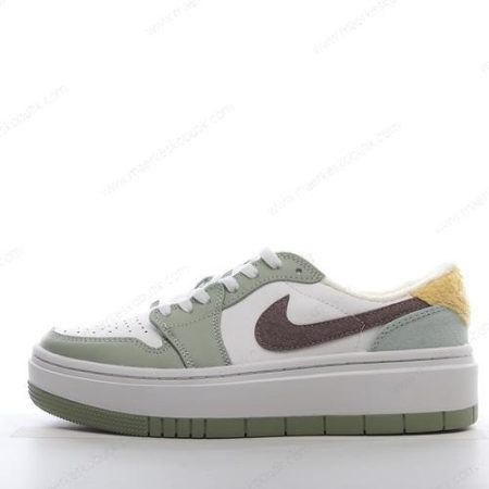 Billige Sko Nike Air Jordan 1 Low ‘Grønt Guld’ FD4326-121