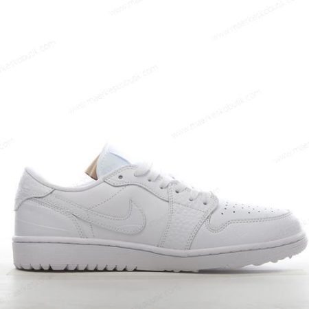 Billige Sko Nike Air Jordan 1 Low ‘Hvid’ 553558-112