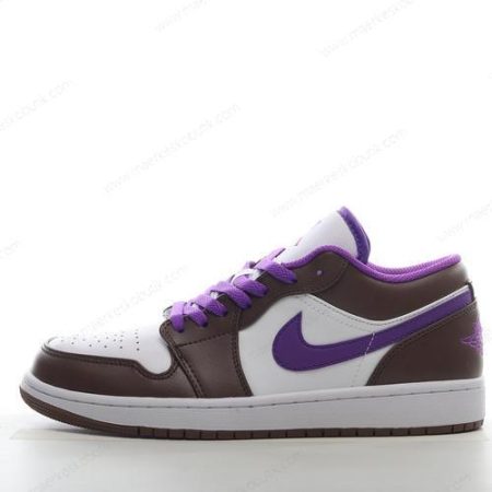 Billige Sko Nike Air Jordan 1 Low ‘Hvid’ 553560-215