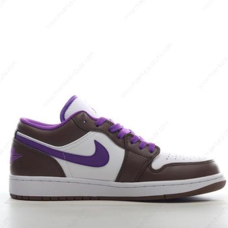 Billige Sko Nike Air Jordan 1 Low ‘Hvid’ 553560-215