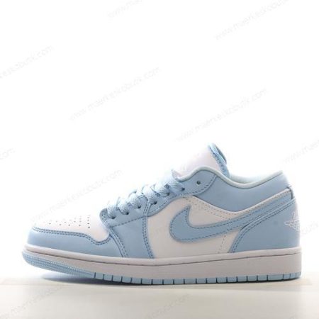 Billige Sko Nike Air Jordan 1 Low ‘Hvid Blå’ DC0774-141