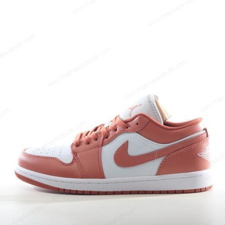 Billige Sko Nike Air Jordan 1 Low ‘Hvid Orange’ DC0774-080