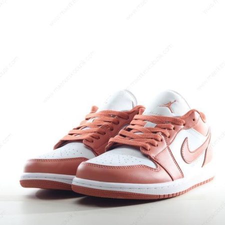 Billige Sko Nike Air Jordan 1 Low ‘Hvid Orange’ DC0774-080