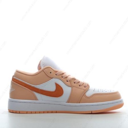 Billige Sko Nike Air Jordan 1 Low ‘Hvid Orange’ DC0774-801