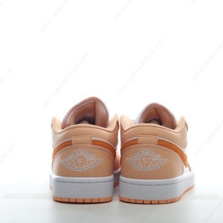 Billige Sko Nike Air Jordan 1 Low ‘Hvid Orange’ DC0774-801