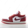 Billige Sko Nike Air Jordan 1 Low ‘Hvid Rød’ FJ3459-160