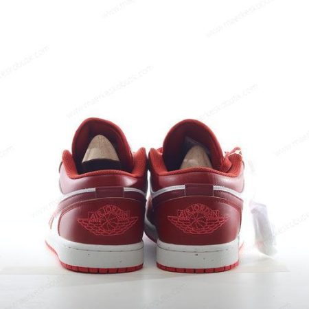 Billige Sko Nike Air Jordan 1 Low ‘Hvid Rød’ FJ3459-160