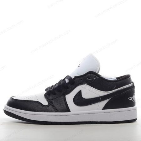 Billige Sko Nike Air Jordan 1 Low ‘Hvid Sort’ DC0774-101