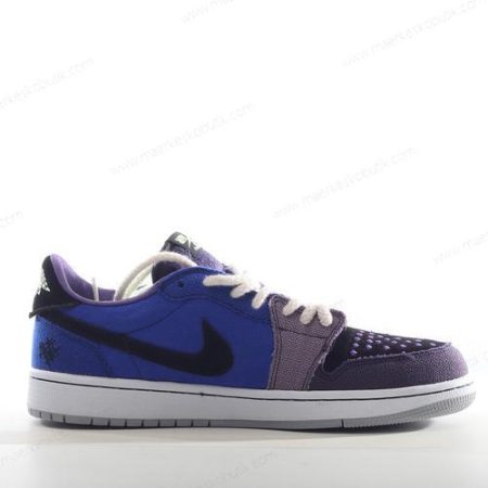 Billige Sko Nike Air Jordan 1 Low ‘Lilla Grå Brun Grøn’ DZ7292-420