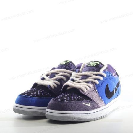 Billige Sko Nike Air Jordan 1 Low ‘Lilla Grå Brun Grøn’ DZ7292-420