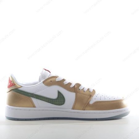 Billige Sko Nike Air Jordan 1 Low OG ‘Grønt Guld’ FQ6593-100