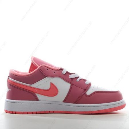 Billige Sko Nike Air Jordan 1 Low ‘Rød Hvid’ 553560-616