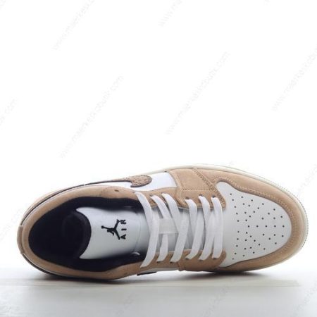 Billige Sko Nike Air Jordan 1 Low SE ‘Guld Hvid Sort’ DZ4130-201