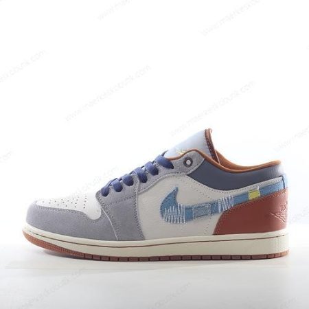 Billige Sko Nike Air Jordan 1 Low SE ‘Off White Blå’ FZ5042-041