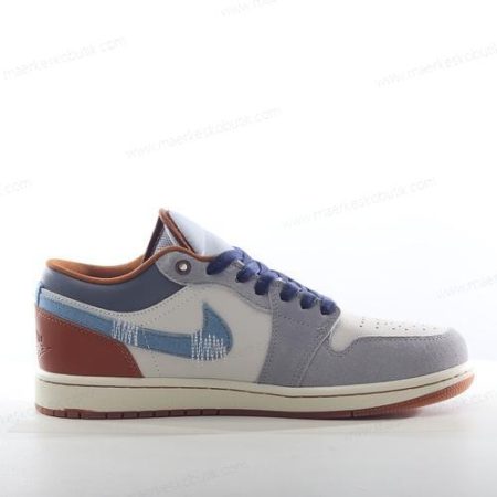 Billige Sko Nike Air Jordan 1 Low SE ‘Off White Blå’ FZ5042-041