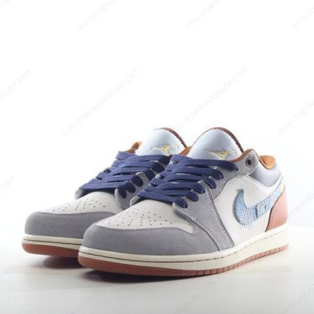 Billige Sko Nike Air Jordan 1 Low SE ‘Off White Blå’ FZ5042-041