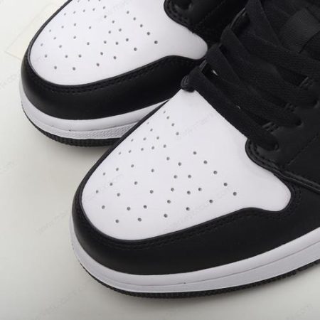 Billige Sko Nike Air Jordan 1 Low ‘Sort Rød Hvid’ 553558-063