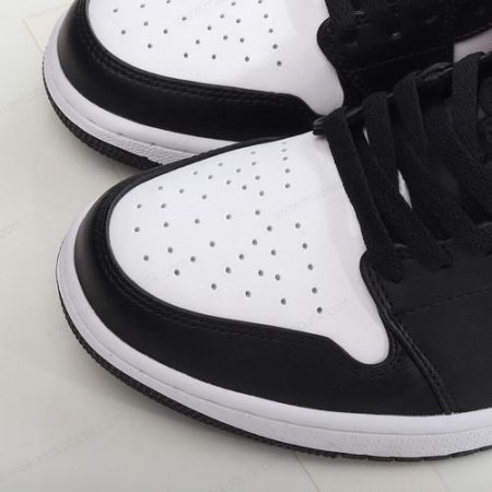 Billige Sko Nike Air Jordan 1 Low ‘Sort Rød Hvid’ 554724-075