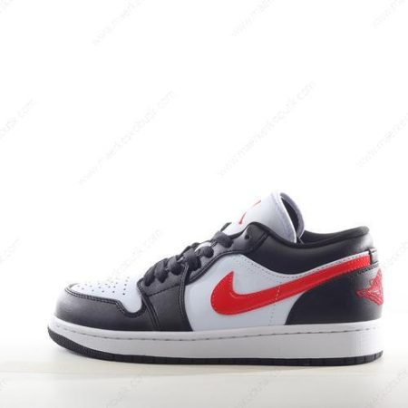 Billige Sko Nike Air Jordan 1 Low ‘Sort Rød Hvid’ DC0774-004