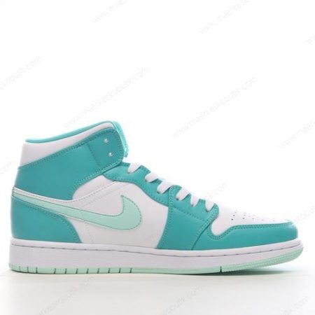 Billige Sko Nike Air Jordan 1 Mid ‘Grøn Hvid’ DV2229-300