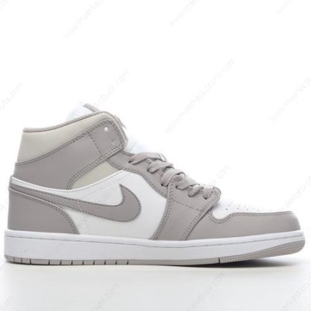 Billige Sko Nike Air Jordan 1 Mid ‘Hvid’ 554724-082