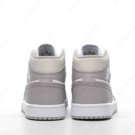 Billige Sko Nike Air Jordan 1 Mid ‘Hvid’ 554724-082