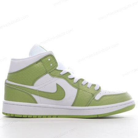 Billige Sko Nike Air Jordan 1 Mid ‘Hvid Grøn’ DV2959-113