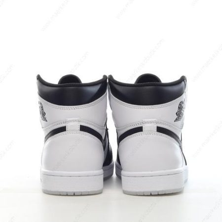 Billige Sko Nike Air Jordan 1 Mid ‘Hvid Sort’ DH6933-100