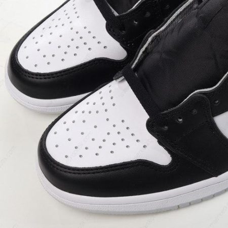 Billige Sko Nike Air Jordan 1 Mid ‘Hvid Sort’ DH6933-100