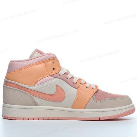 Billige Sko Nike Air Jordan 1 Mid ‘Orange’ DH4270-800