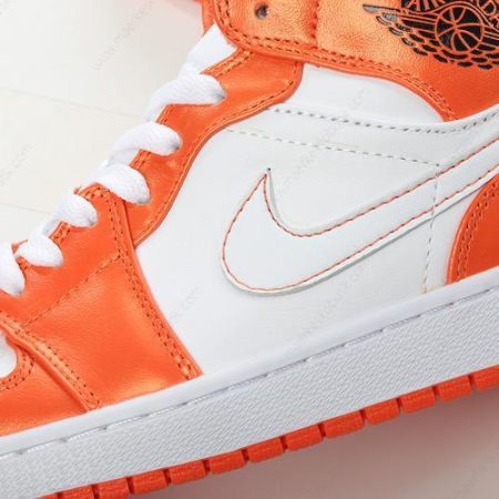 Billige Sko Nike Air Jordan 1 Mid ‘Orange Hvid’ DM3531-800