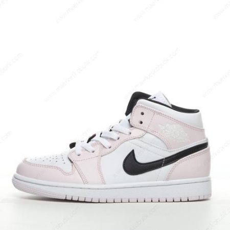 Billige Sko Nike Air Jordan 1 Mid ‘Pink Hvid’ BQ6472-500