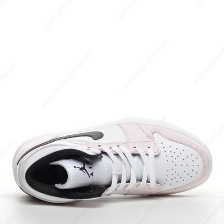 Billige Sko Nike Air Jordan 1 Mid ‘Pink Hvid’ BQ6472-500