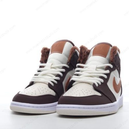 Billige Sko Nike Air Jordan 1 Mid SE ‘Brun Hvid’ DO6699-200