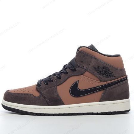 Billige Sko Nike Air Jordan 1 Mid SE ‘Brun Sort’ DC7294-200